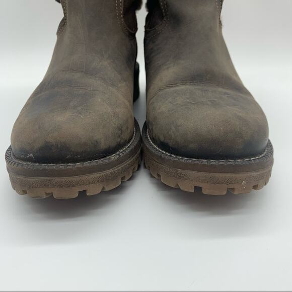 Bos & Co Candy Wool-Lined Waterproof Leather Shearling Lined Boots Size 40 - Picture 4 of 13